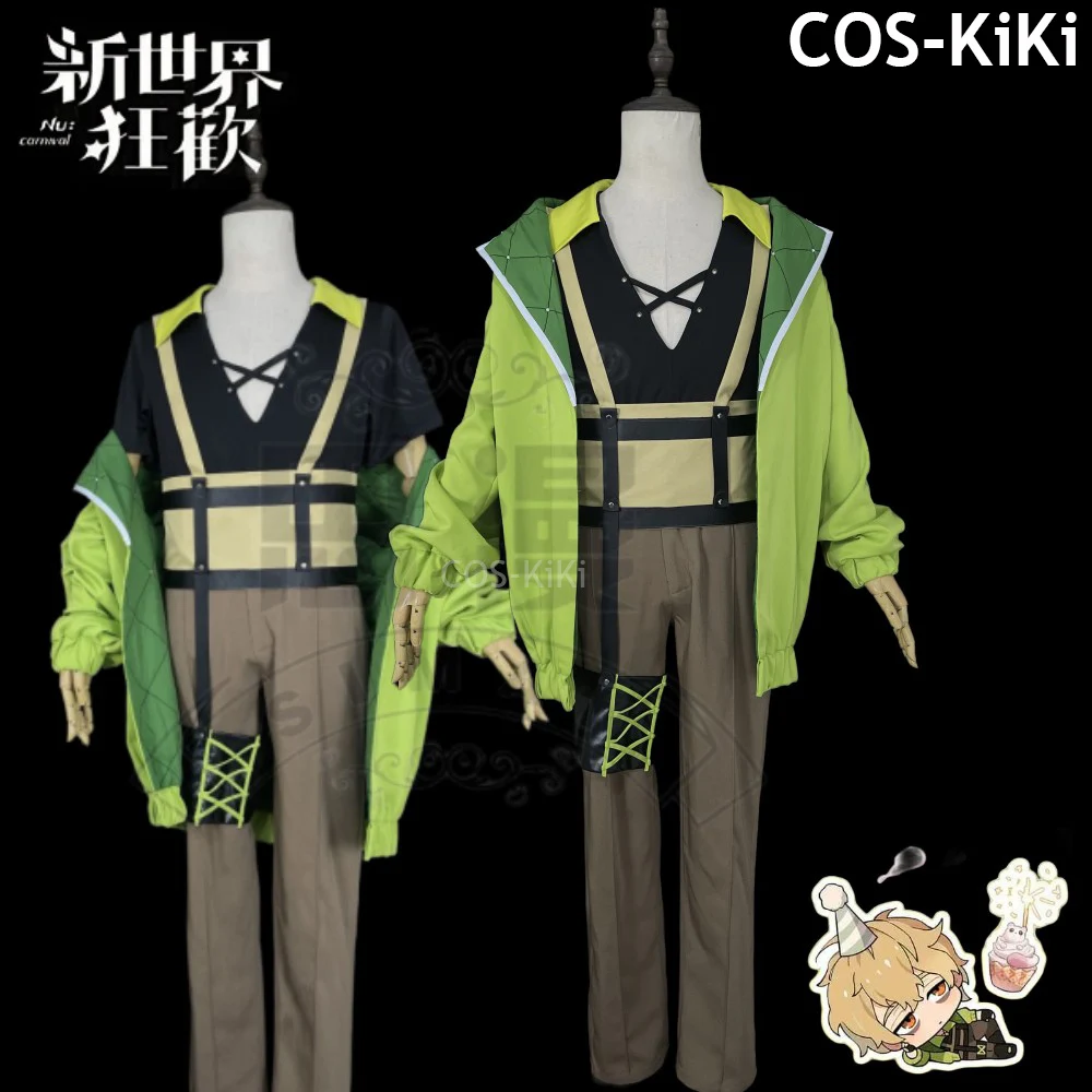 

COS-KiKi Nu: Carnival Quincy Game Suit Gorgeous Cosplay Costume Handsome Uniform Halloween Party Role Play Outfit Unisex