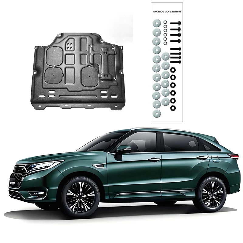 

Для Honda URV 2017-2023 2018 2019 Щит двигателя брызговик щит от грязи крыло крышка черного автомобильного брызговика брызговик фартук