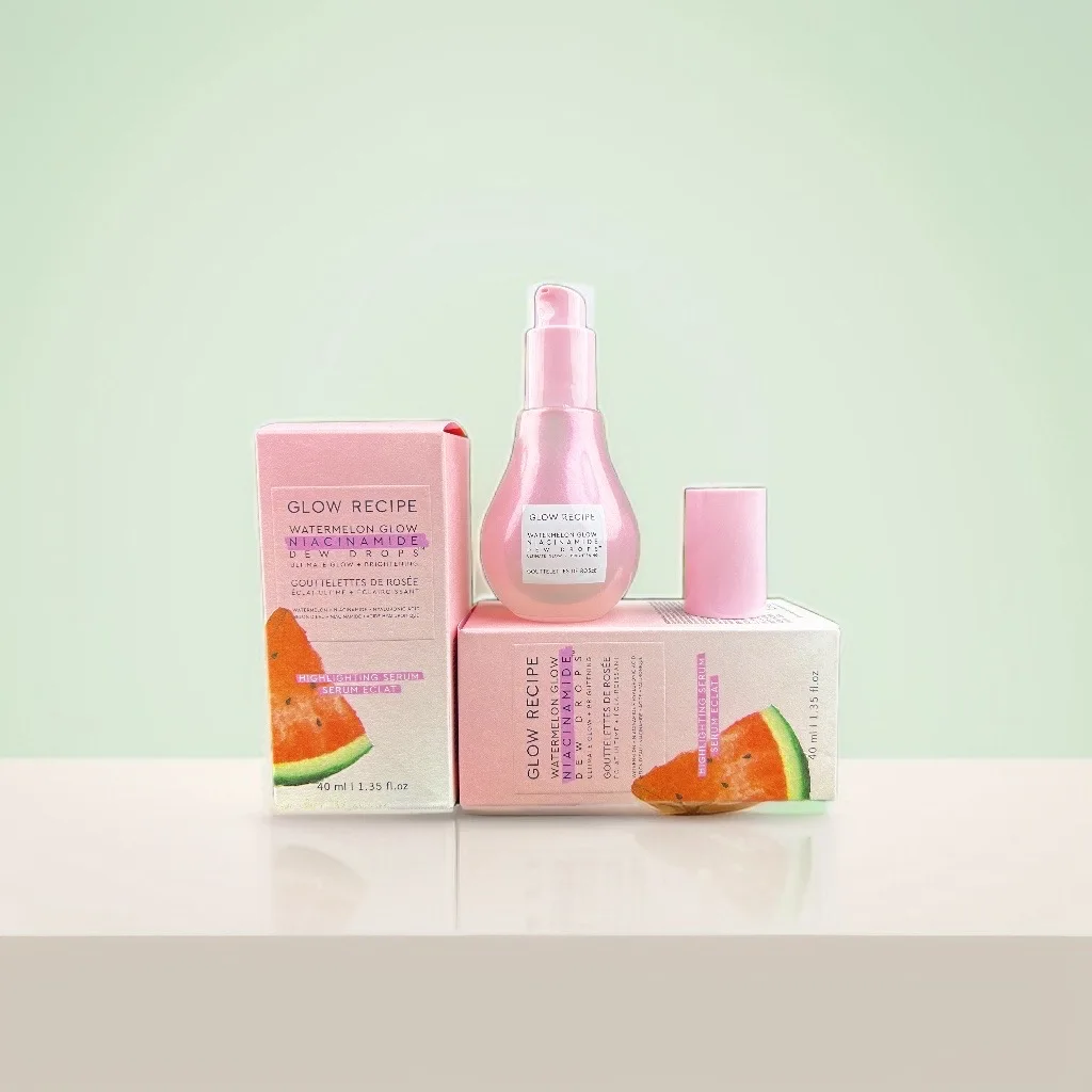 40 mL Skin care GLOW RECIPE Watermelon glow Nicotinamide DEW DROPS face creams  facial cleansing 2