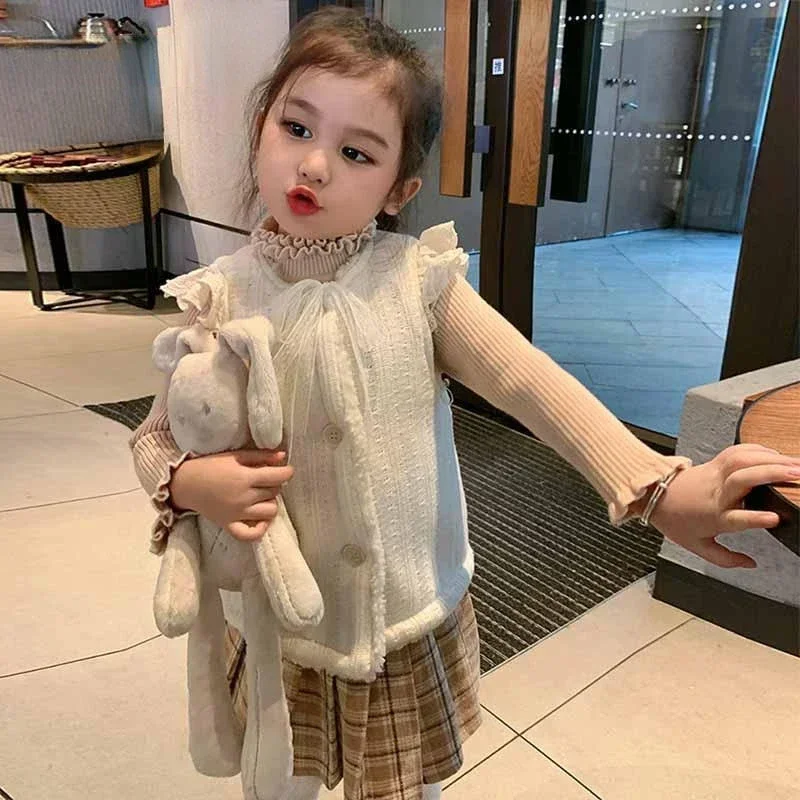 New Spring Baby Boys Girls Vest Jackets Girl Autumn Winter Waistcoat Clothes Cotton Sleeveless Outerwear Kids Coat