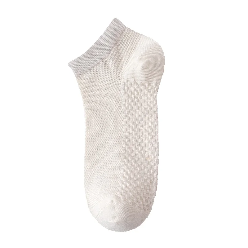 Atmungsaktive Herren Booties Aus Baumwolle Mit Massage-sohle_voghion.com