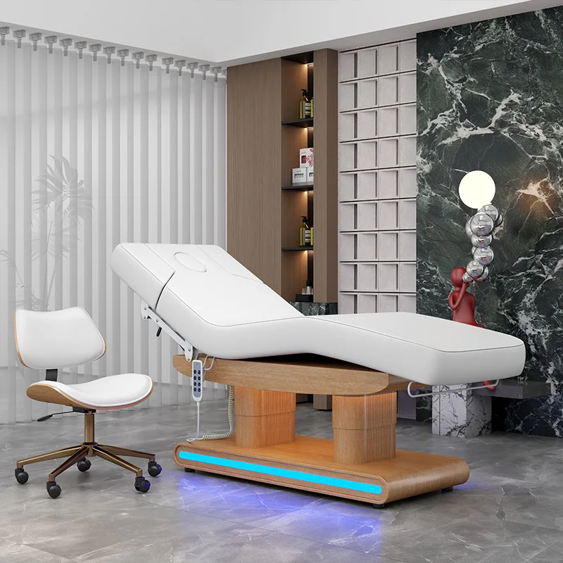 Electric lifting beauty bed for beauty salon special microplastic injection