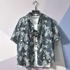 Printed Shirts And Blouses For Men Colourful Hip Hop Clothing Geometric Funny Man Tops Hawaiian Graphic With Pocket Floral Xxl S 2