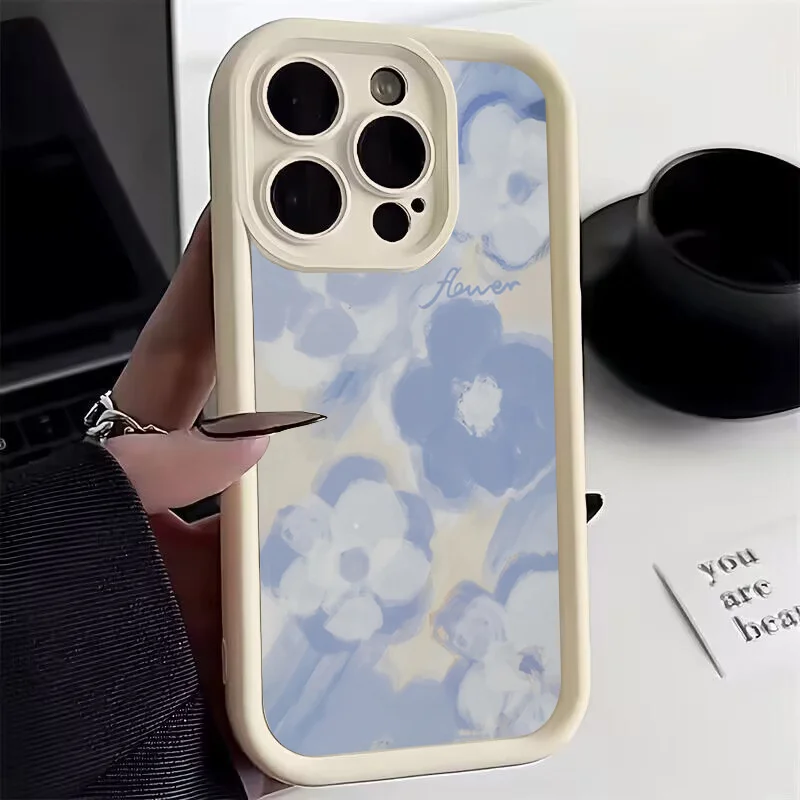 Romantic Rose Flower Protective Phone Case