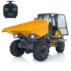 LESU 1/14 6MDX 4X4 RC Hydraulic Articulated Dump Truck Remote Control Painted Finished Mini Tipper Trucks Light Sound Motor 1