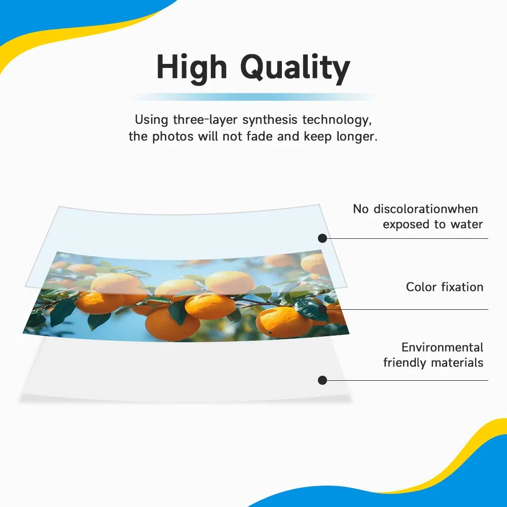 CP1500 Photo Paper For Canon Selphy CP1500 CP1300 CP1200 CP910 CP900 Photo Printer KP-108IN Ink 6 Inch - 5
