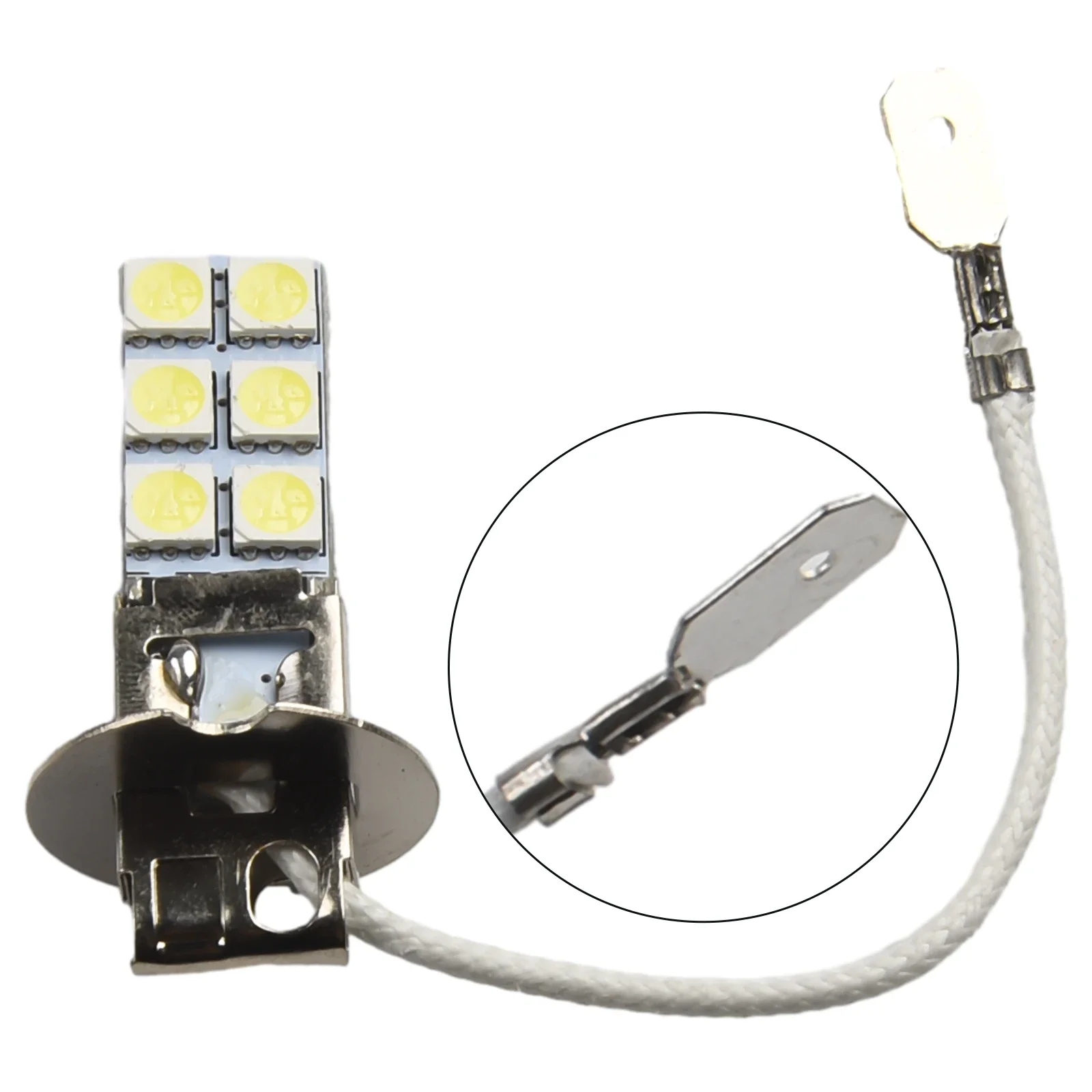 2Pcs H3 LED Headlight Bulb Super Bright 6500K White Car LED Fog Light Driving Lamp DRL 12V 55W 6000K Mini Design led bulbs,led car headlights,led lights,led car lights,led headlights