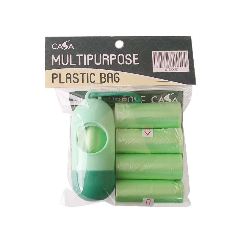 Eco-Friendly Dog Waste Bags Set with Dispenser - Safe & Non-toxic Pet Cleanup Accessories