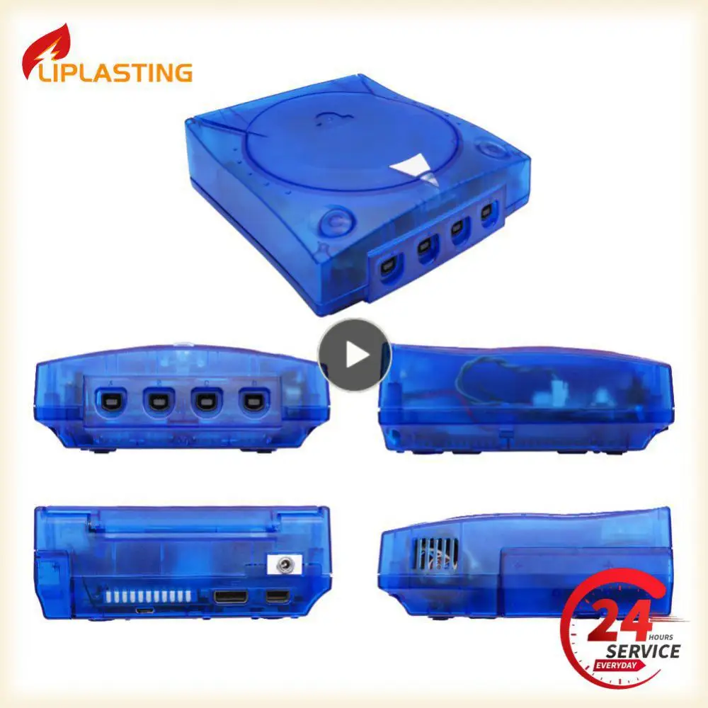

Housing Shell Translucent Retro Replacement Case Plastic For Sega Dreamcast Dc Accessories Video Game Console Transparent Case