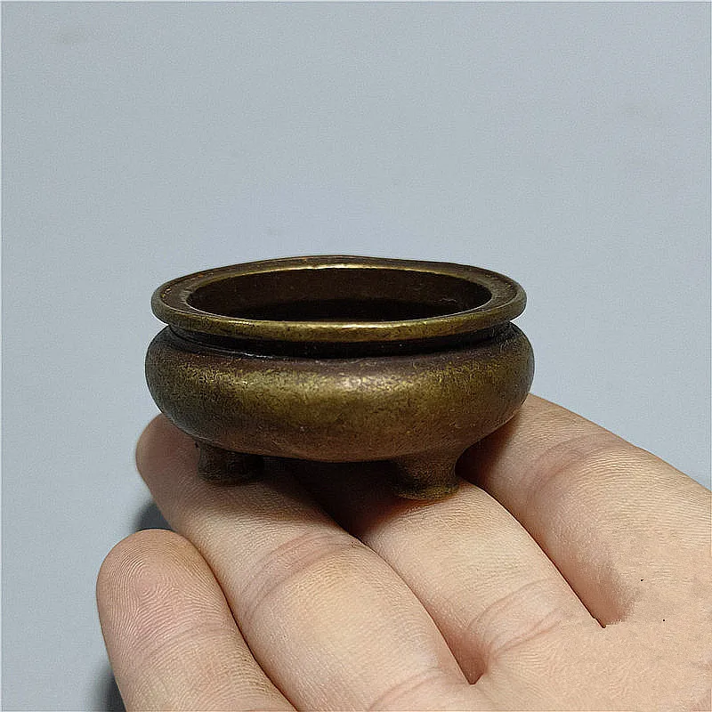 

1 шт., медная курильница Fengshui, 3 фута, 4,2 х2 см