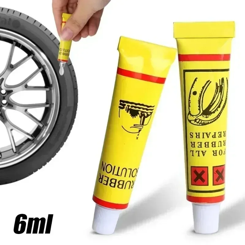 Glue Tire Repair Tools Car Motorcycle Bicycle Tire Repairing Glue Inner Tube Puncture Repair Glue Agent Emergency Portable