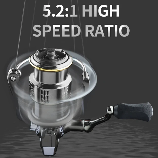 Shimano New Fishing Reel 1000-3000 Series Gear Ratio 5.2:1 Double