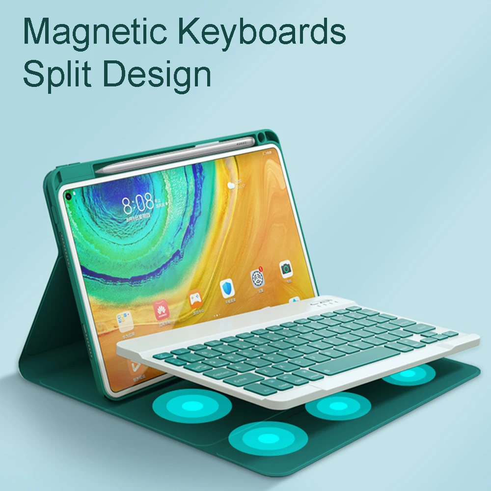 Capa de Teclado Magnético para Xiaomi Mipad Mouse Case Tablet mi Pad Pro Suporte para Lápis - Imagem 5