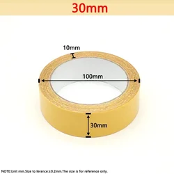 Dual - Sided Waterproof Transparent Adhesive Mesh Tape - 5 rolls (Width 30mm)