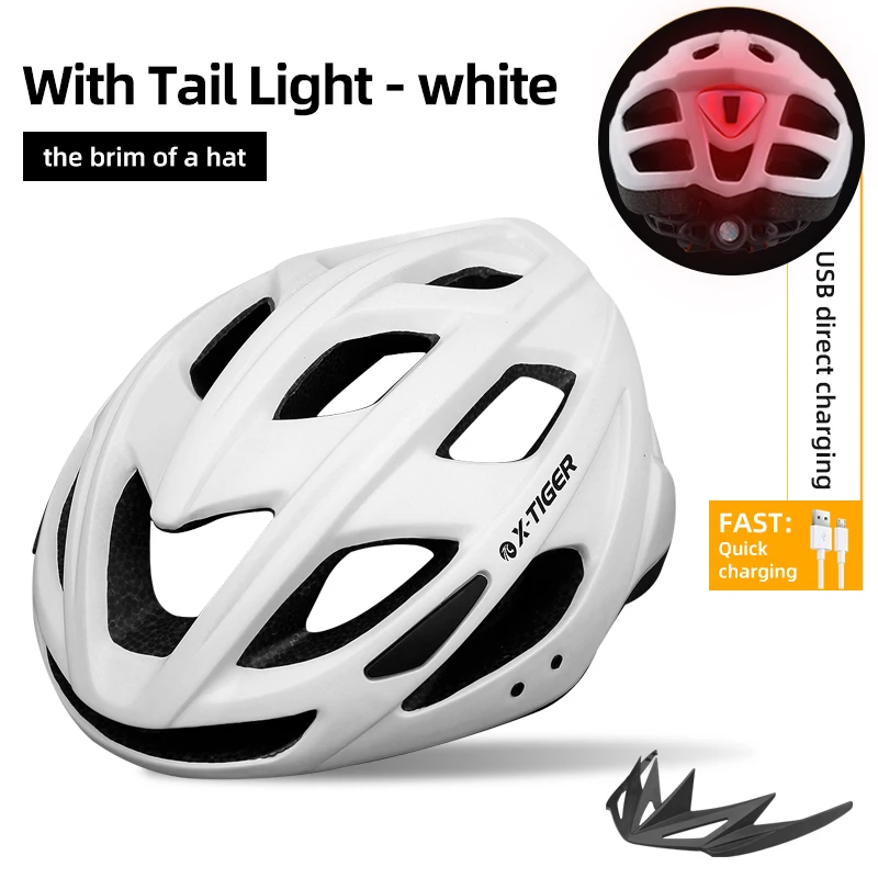 Casco Mtb Con Luz - Radical Mountain