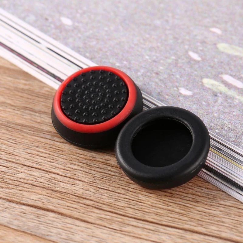 1PCS Piece Joystick Soft Silicone Thumbstick Grips For DualSense Dualshock 4 5 PS5 For Switch