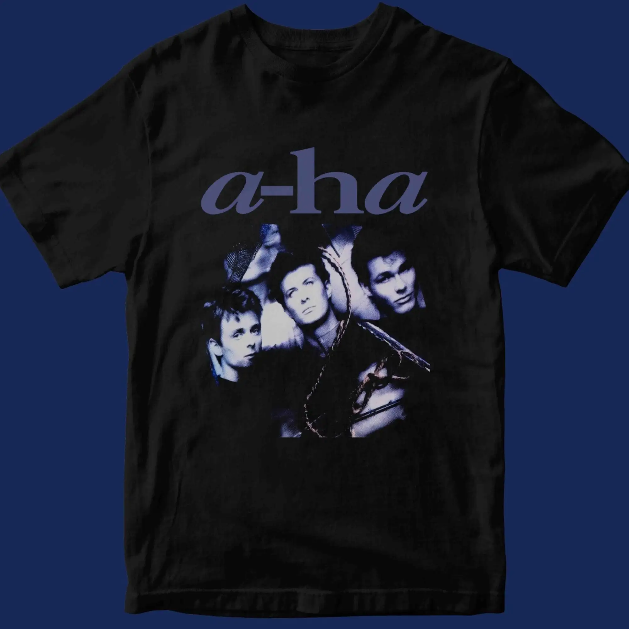 Maglietta Aha Post Punk Anni '80 New Wave