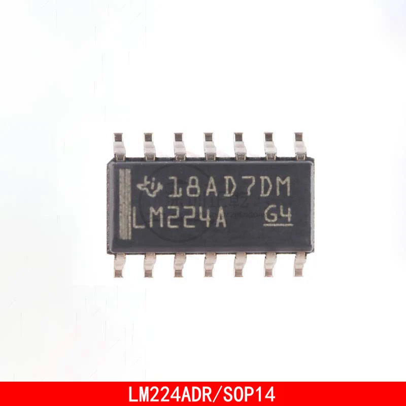 5-10PCS LM224ADR LM224A LM224 SOP14 Universal operational amplifier chip 5pcs op4177arz reel7 op4177a sop14 ic opamp gp 4 circuit 14soic low input bias current operational amplifier chip