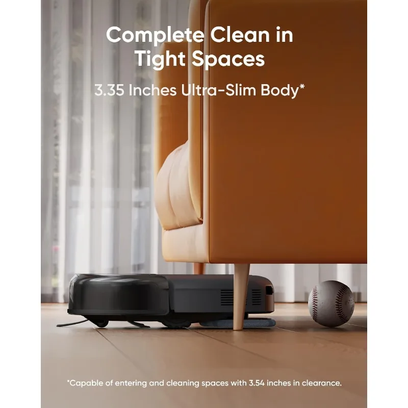eufy Robot Vacuum Omni C20 with All-in-One Station, Auto Emptying, Mop Washing and Drying for Hands-Free Cleaning