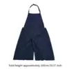 Split Leg Apron Lightweight Multipurpose with Pockets Pottery Apron Ceramics Clay Apron for Carpentry DIY Clay Artists Potters 6