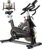 Exercise Bike, Stationary Bike for Home Magnetic Resistance, Indoor Bike with Silent Belt Drive, Heavy Flywheel and Digital Disp 1