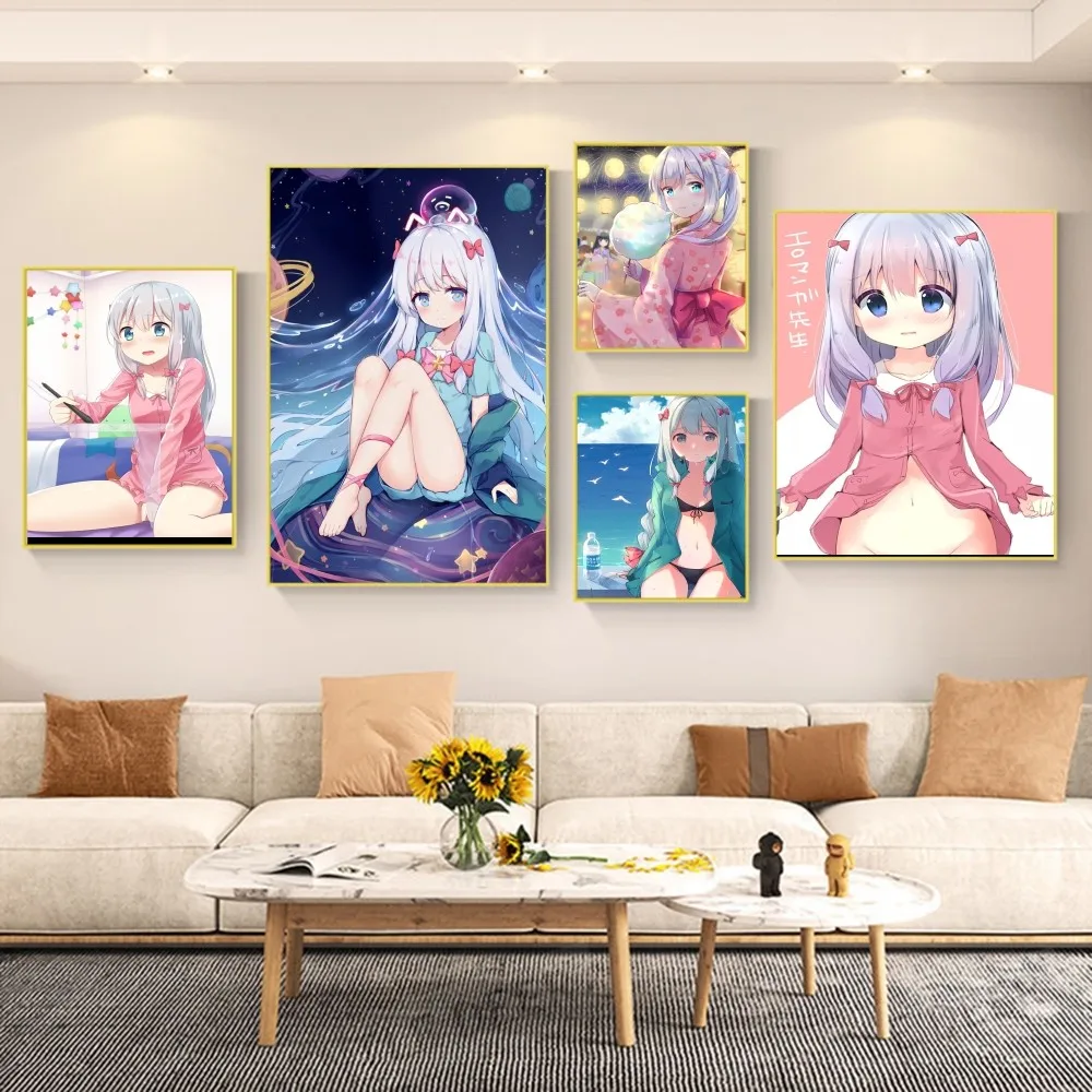 

Anime Izumi Sagiri Poster Anime Posters Sticky HD Quality Poster Wall Art Painting Study Wall Decor