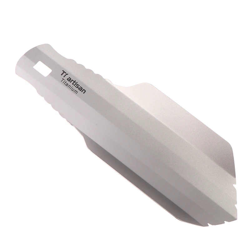Pure Titanium Ultralight Backpacking Potty Trowel Outdoor Compact Poop Shovel/Trowel Multi Tools for Hiking Camping and Survival