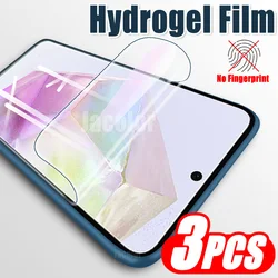 3 - Pack Hydrogel Front Screen Protector - Enhanced Gel Film - 3 Pieces (For Samsung A05s)