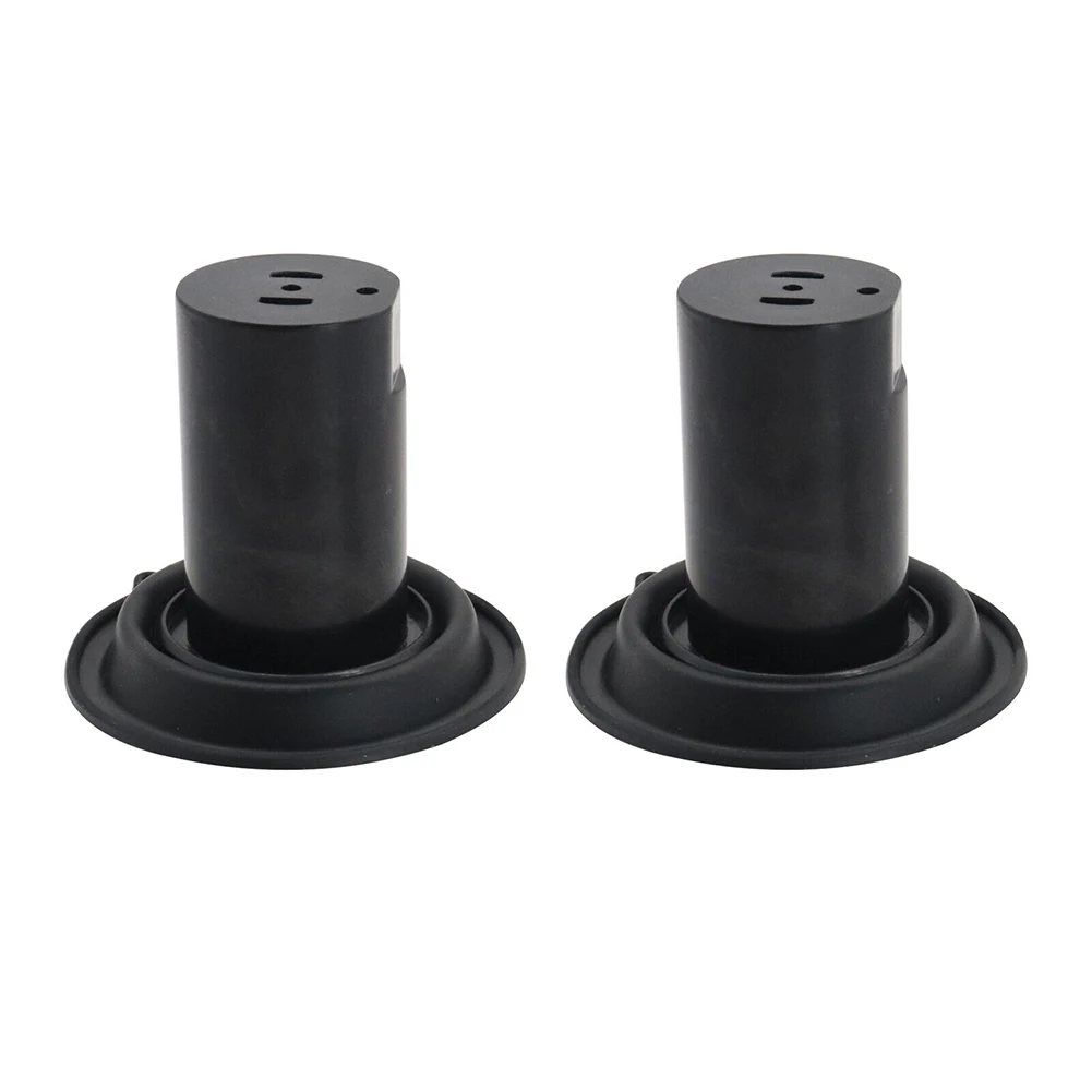 

Black Rubber 2pcs Brand New Durable High Quality Hote Sale Professional For Honda1988 Carburetor Vacuum Piston