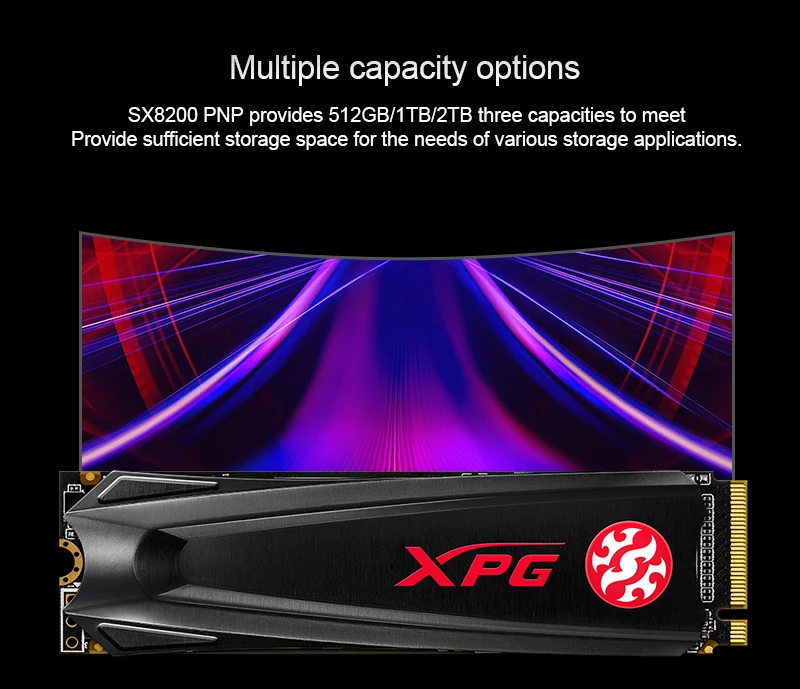 best internal ssd for pc ADATA XPG SX8200 PNP M.2 2280 PCIe Gen3x4 SSD 512GB 1TB 2TB Internal Solid State Drive 3D TLC for Laptop Desktop Storage Disk 2 tb internal ssd