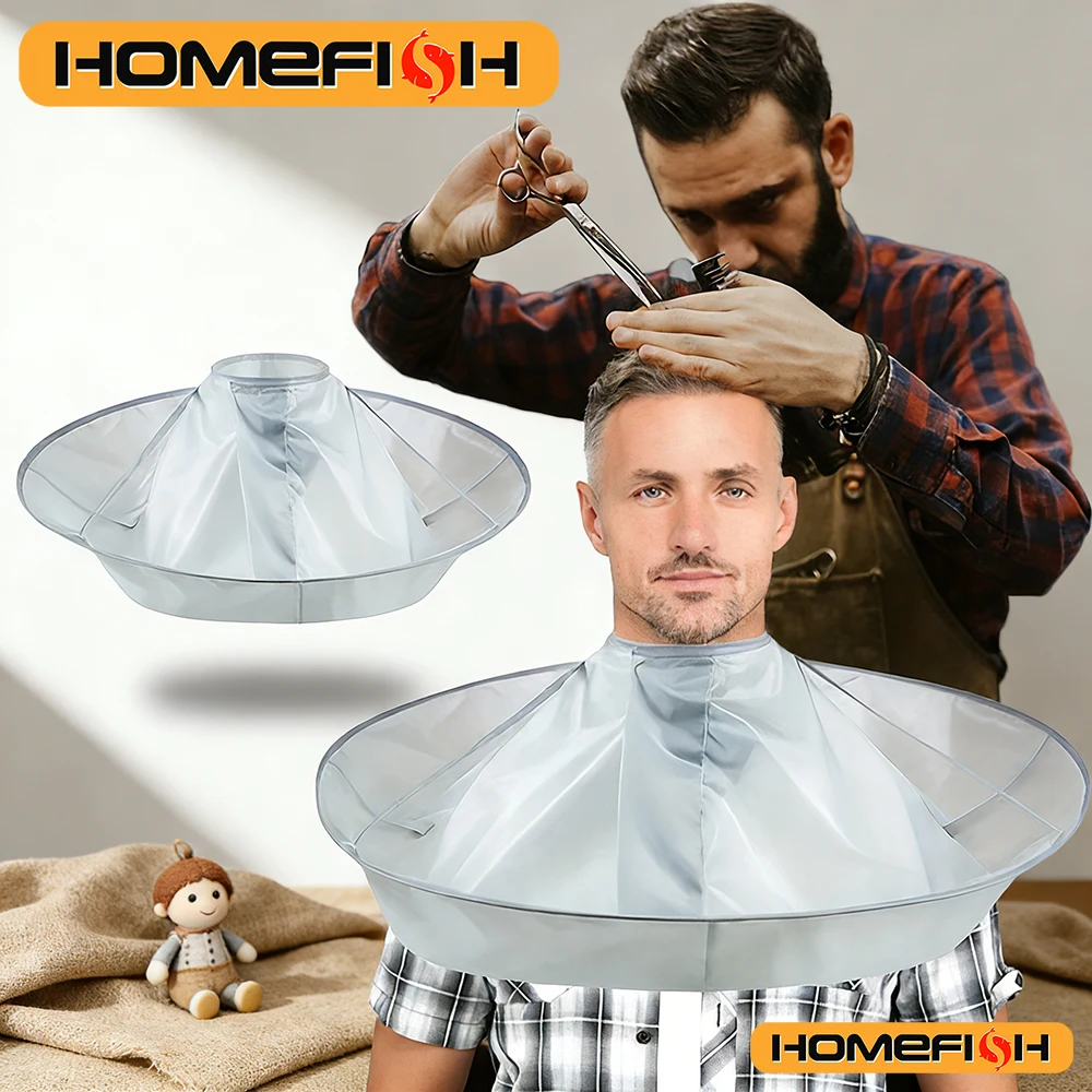 Multipurpose Hair-Styling and Shaving Protective Cape