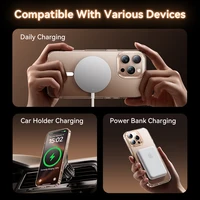 Joyroom For iPhone 17 Pro Max Case Magnetic Frosted Case Shockproof Matte Cover For iPhone 16 Pro Wireless Charger Magnet Cover - Image 4