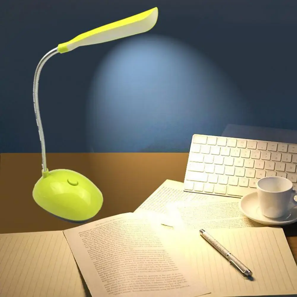 Useful Table Lamp USB Powered Reading Light Adjustable Standing Type 360 Degree Rotating LED Reading Light 6