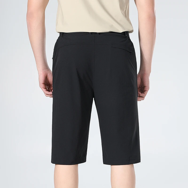 Men's Tactical Shorts With Multi Pockets, Casual Durable Waterproof Cargo Shorts For Outdoor Hiking Trekking