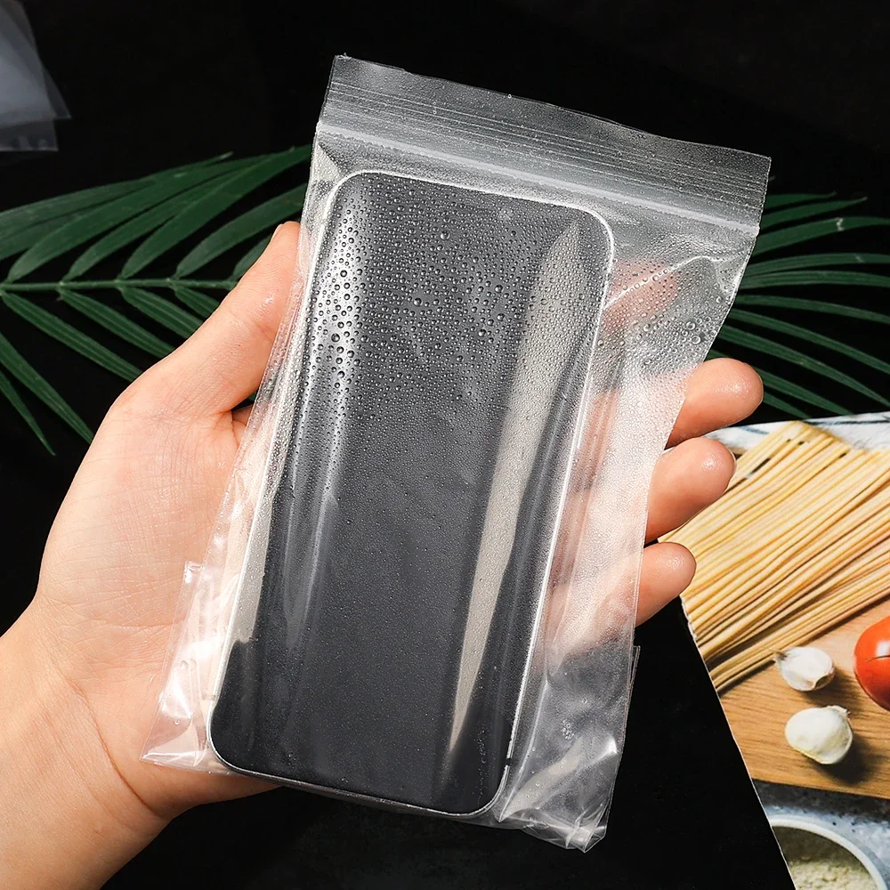 Transparent Reclosable Zipper Poly Bags - Universal Dust Protector Covers