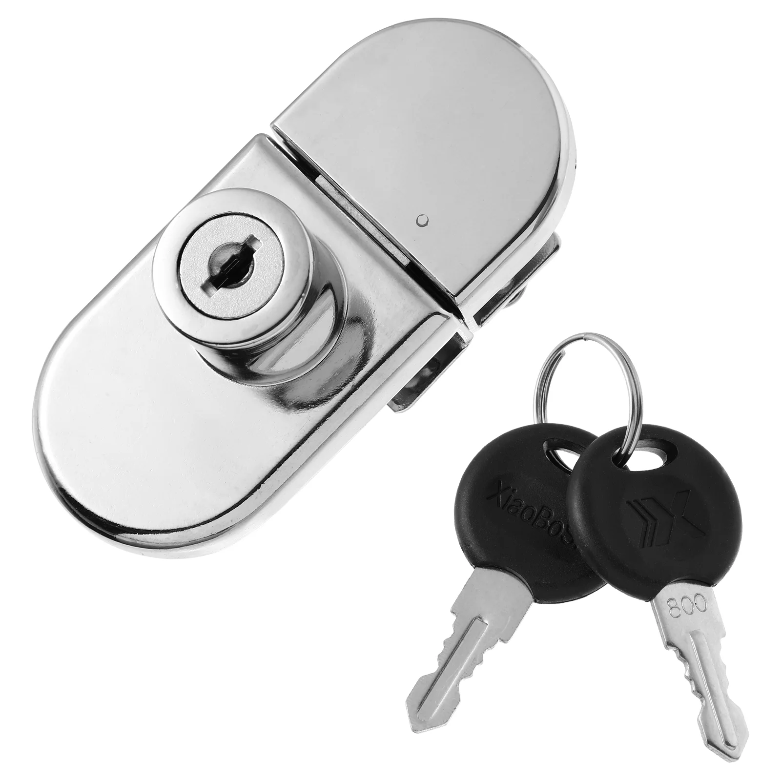 

Furniture Glass Cabinet Door Lock Baby Phones Safety Locks Zinc Alloy Counter Latch
