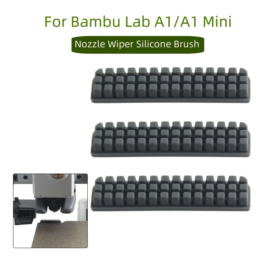 Düsen wischer Silikon bürste für Bambu Lab P1P P1S X1 X1C Düsen wischer bürsten Düsen wischer Silikon bürste für Bambu Lab P1P P1S X1 X1C Düsen wischer bürsten