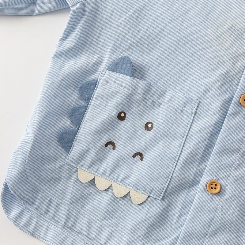 Dave Bella Children Boy's Baby Spring New Fashion Casual Hooded Coat Tops Cotton Outerwear Outdoors Sports DB1241252