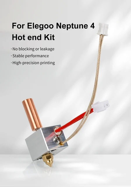 Kit Hotend Para Prusa I3 MK4/XL - Incluye Cartucho 24V 40W, Termistor, Boquilla De Acero Endurecido 0.4mm