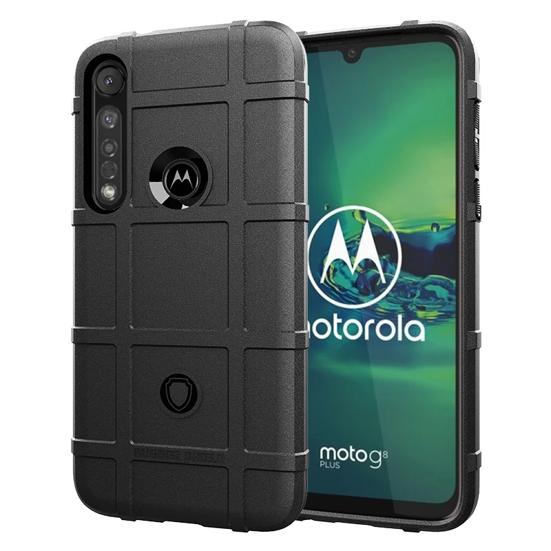 Shockproof Silicone Armor Matte Rubber Anti-Knock Phone Cover