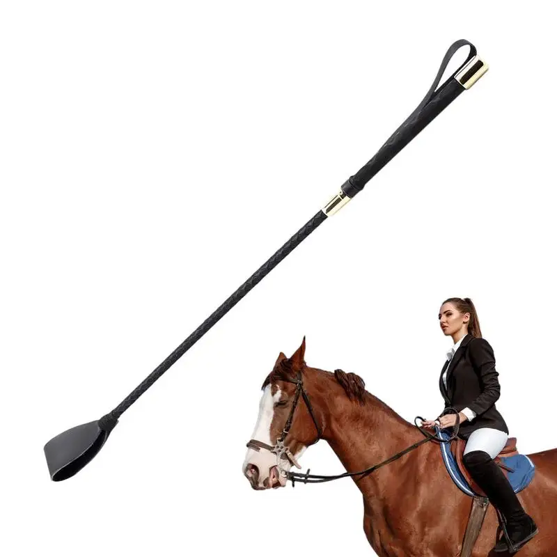 

Black Crop For Horse Horse Whip With Anti-Slip Grip Stable And Durable Horse Riding Crop For Horse Racing Tool