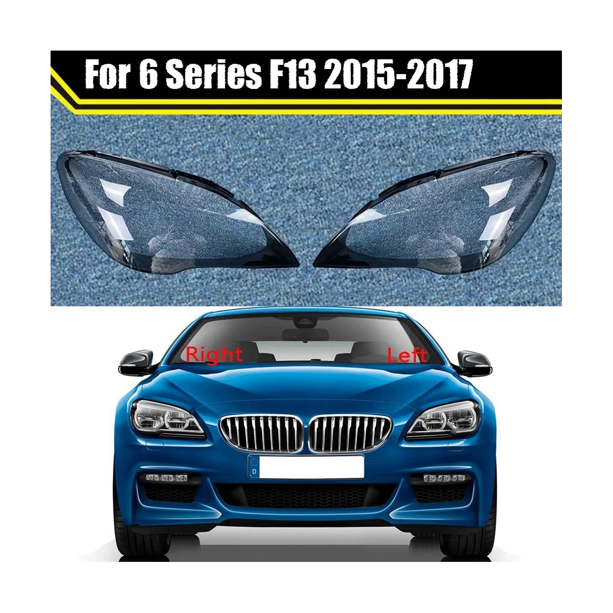 CarHeadlightCoverClearLensHeadLightLampShadeforBMW6SeriesF06F12F13.jpg