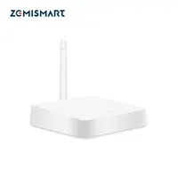 Zemismart Zigbee Hub with Antenna Smart Home Bridge Wired Gateway with Network Cable Work with Tuya Smart Life App