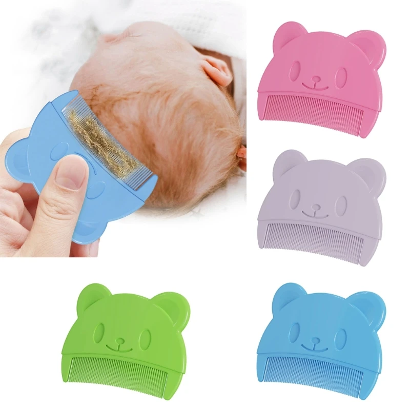 Newborn Hair Comb Fetal Head Dirt Removal Comb Toddler Bathing Comb Newborn Head Massager Combs Infant Grooming Product