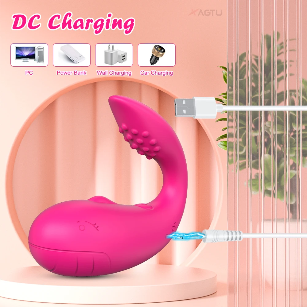 Vibrating Sex Toys Wireless Bluetooth G Spot Dildo Vibrator for Women APP Remote Control Wear Vibrating Egg Clit Female Panties Sex Toys for Adults