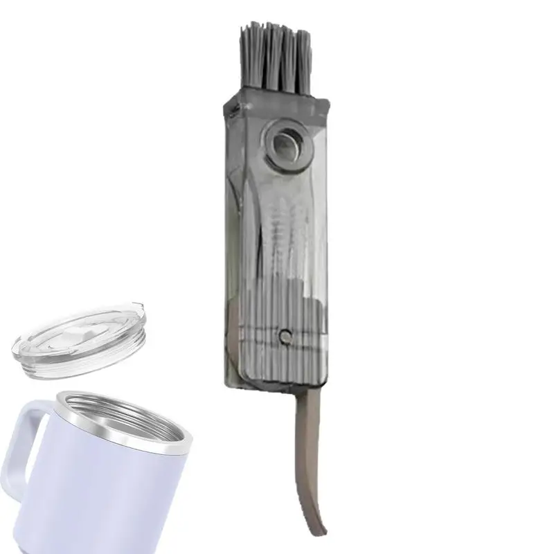 

Cup Lid Cleaning Brush For Bottle Gap Tight Spaces Coffee Thermos Cup Kitchen Tools Glass Cup Mouth milk bottle cleaning Brush