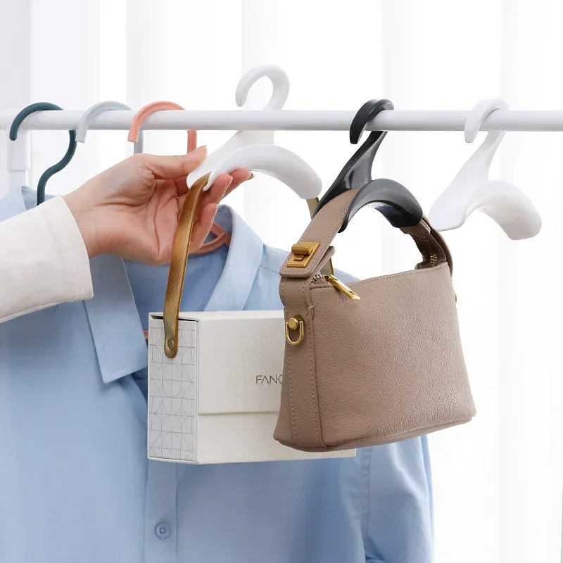 New Durable Bag Rack Holder Home Closet Hat Silk Scarf Shawls Purse Handbag  Storage Arched Hanger Hook - AliExpress