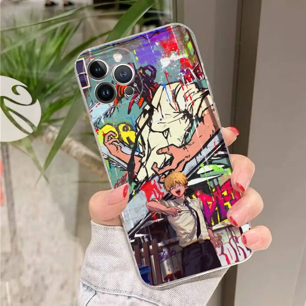 Power Chainsaw Man Protective Phone Case - Stylish Armor Cover