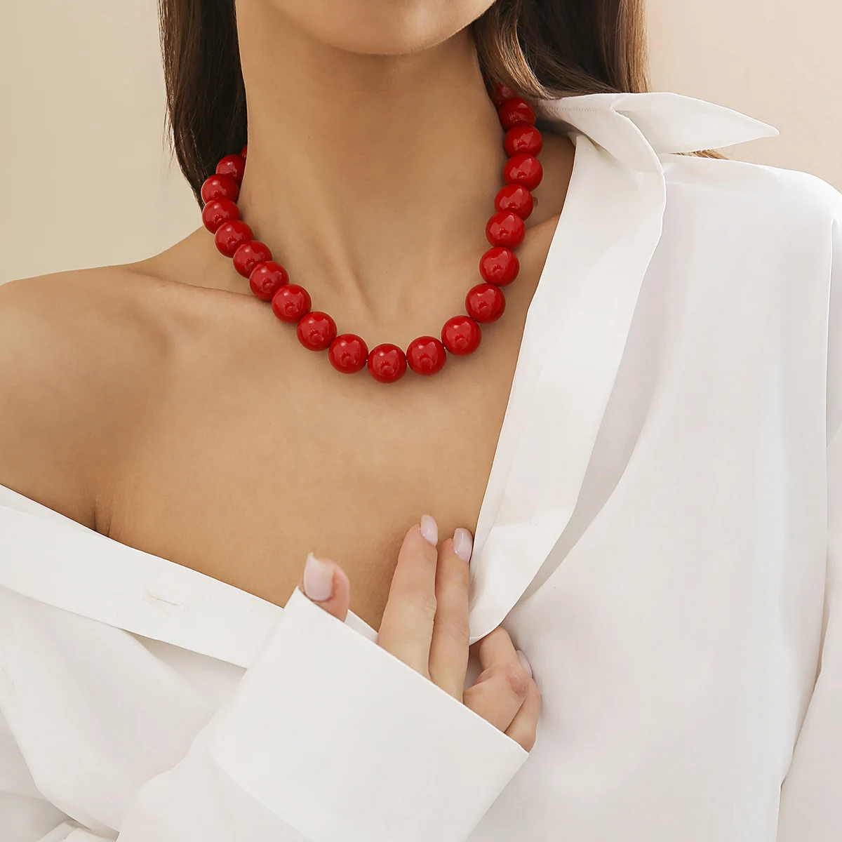 Cybche Boho Piccola Collana Di Perle Di Semi Girocollo Collana Di Perline Bianche Catena Di Nozze Perla Ciondolo Collane Minimalista Riso Perline Collare Collane Gioielli Per Le Donne