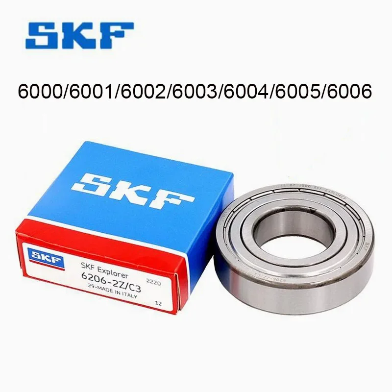 

Sweden Origin SKF Bearing 2/5PCS Deep Groove Ball Bearing for Bicycle Bearing 6000 6001 6002 6003 6004 6005 6006-2Z/C3 ZZ 2RS1